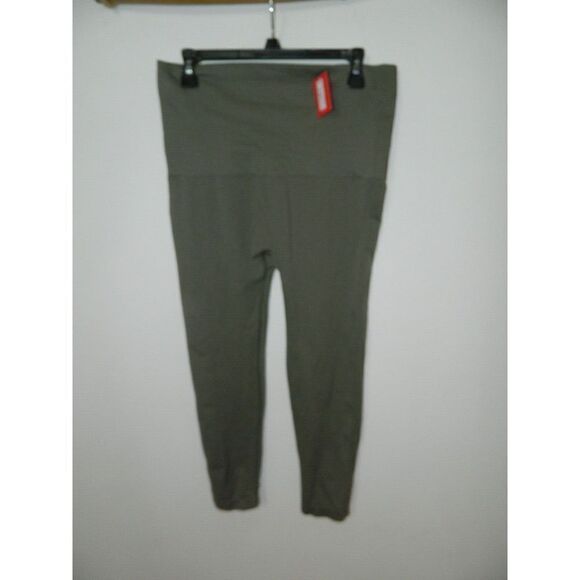 SPANX Leggings  Plus Size 3X Green Cropped Lamn Leggings - Picture 8 of 10
